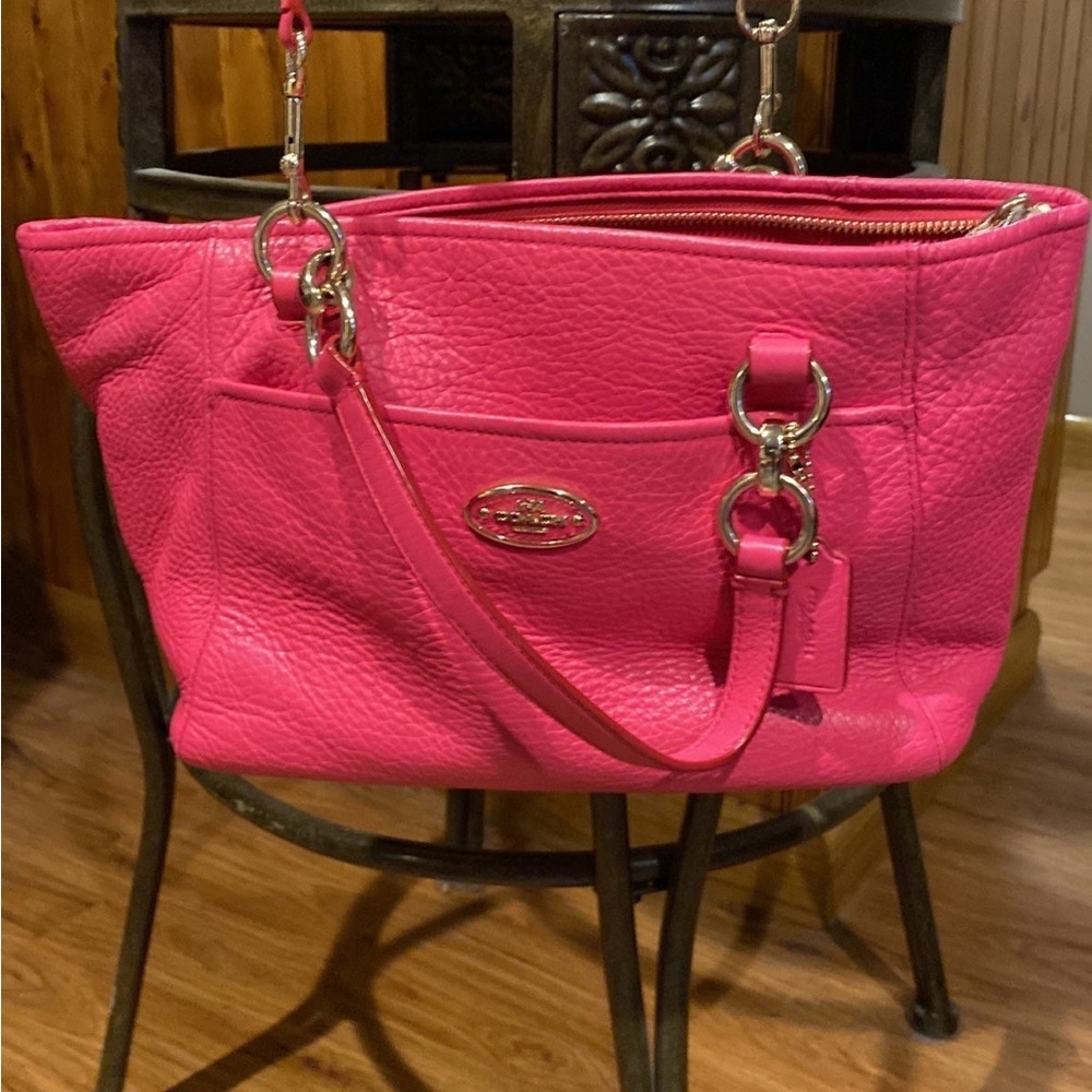 Hot Pink Coach purse
